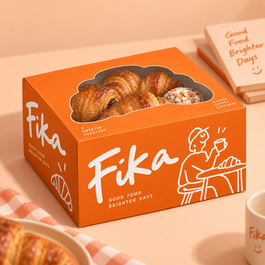 Custom Auto-Pop Window Bakery Boxes | Cake, Donut & Pastry Boxes