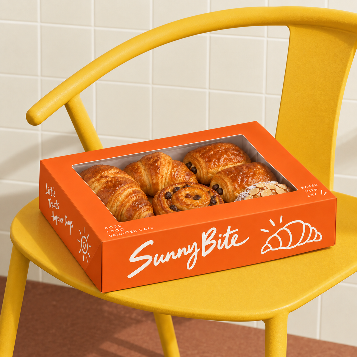 Cake Sample Box Custom Auto-Pop Window Bakery Boxes | Cake & Donut Boxes – LeafPackage
