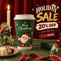 Custom Double Wall Paper Coffee Cups