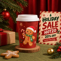 Custom Printed Single Wall Coffee Cups