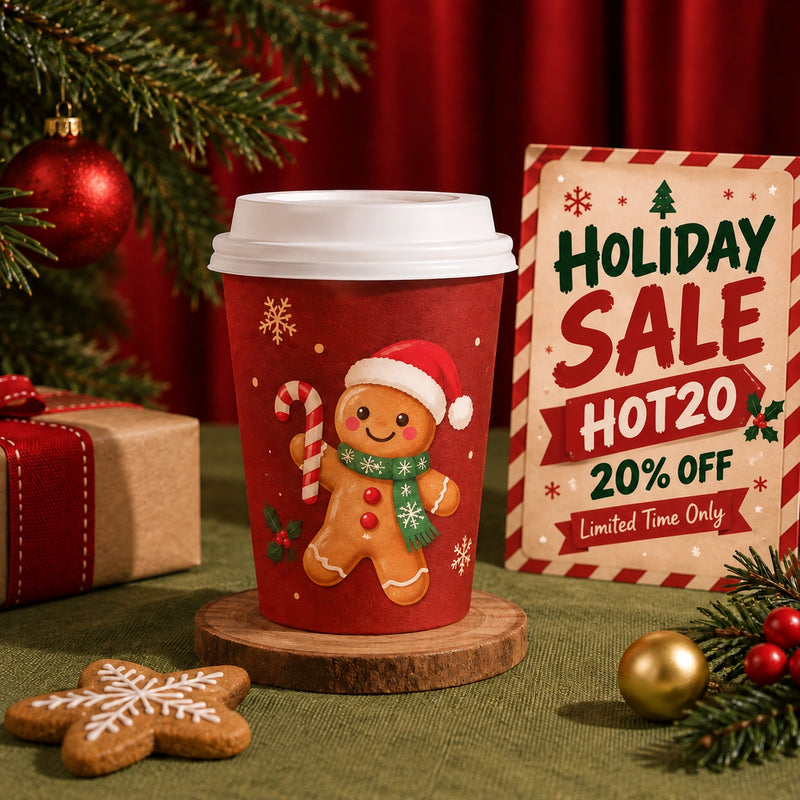 Custom Printed Single Wall Coffee Cups