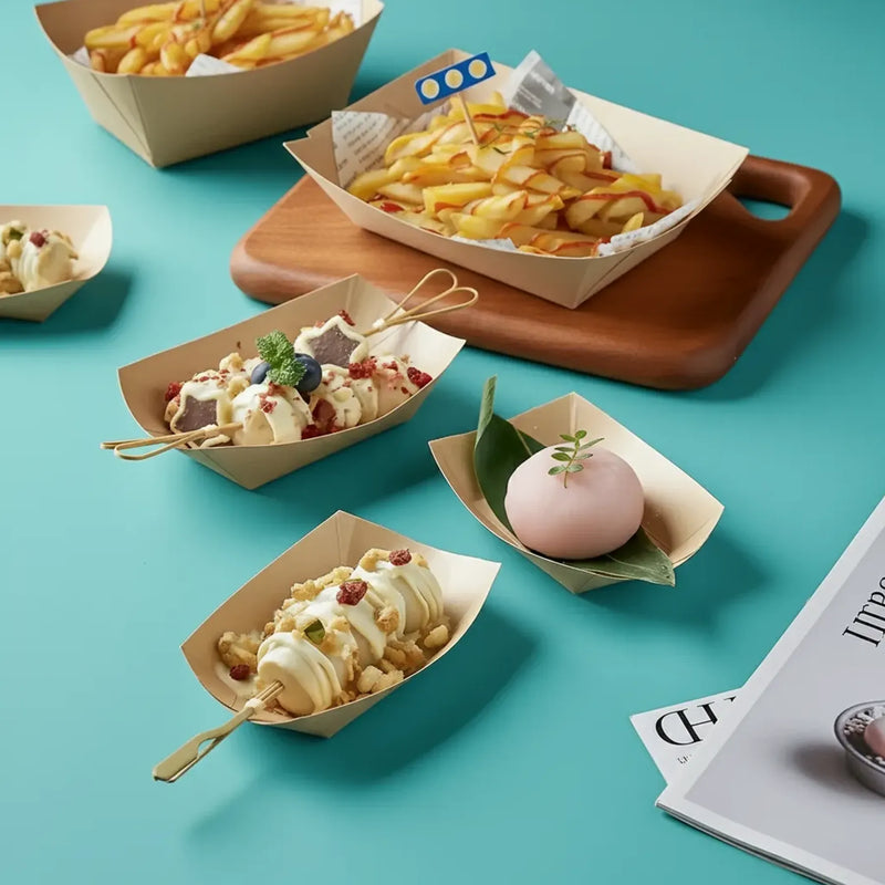 Custom Paper Food Trays