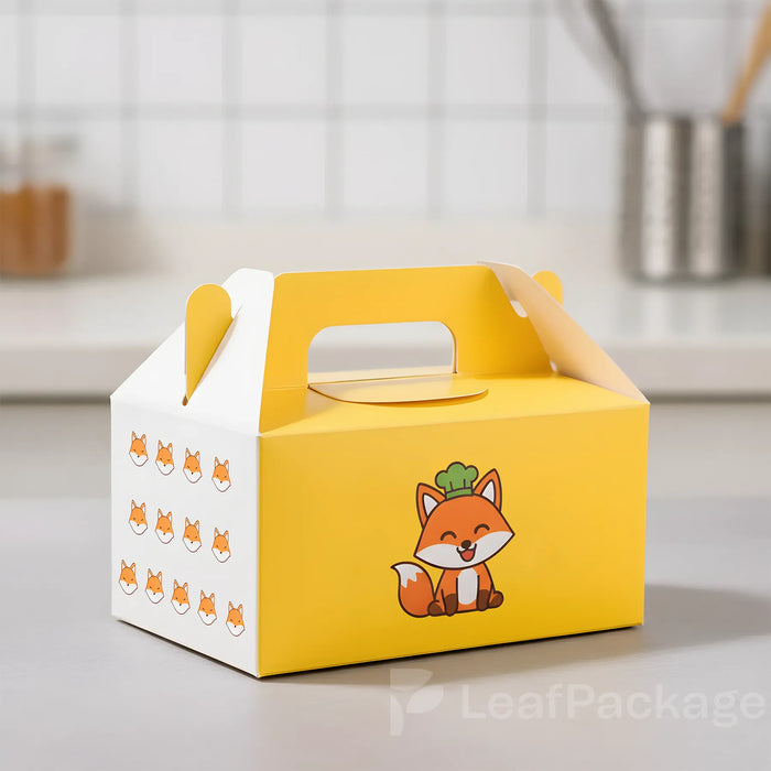 持ち手付きオリジナルテイクアウトボックス