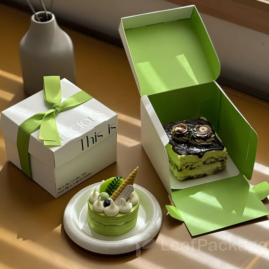 Custom Integrated Cake Boxes
