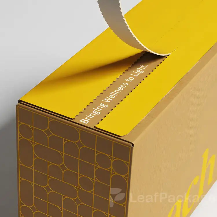 Custom Recyclable Zipper Shipping Boxes
