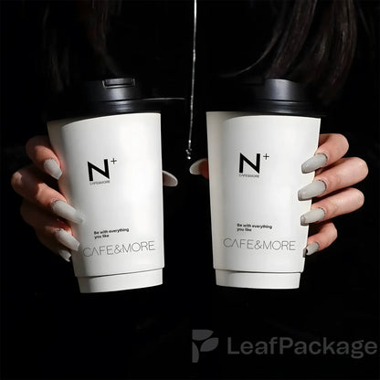 Custom Double Wall Paper Coffee Cups