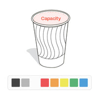 Custom Branded Corrugated Paper Coffee Cups