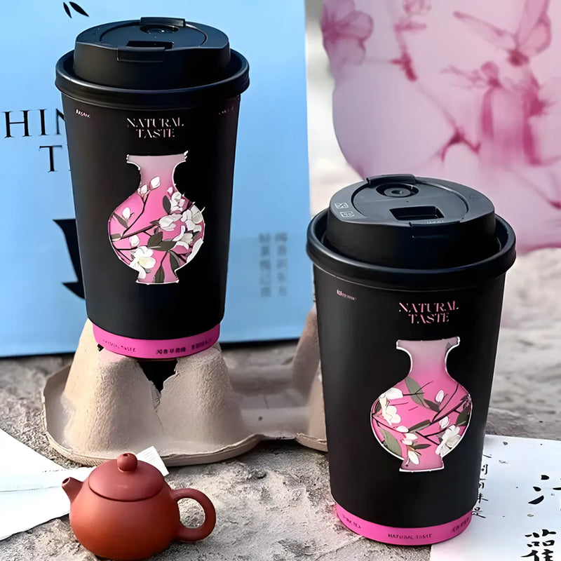 Custom Die-Cut Window Paper Cups