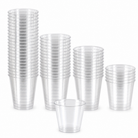 Wholesale Clear PET Flat-Bottom Cups with Lids – 93mm Rim
