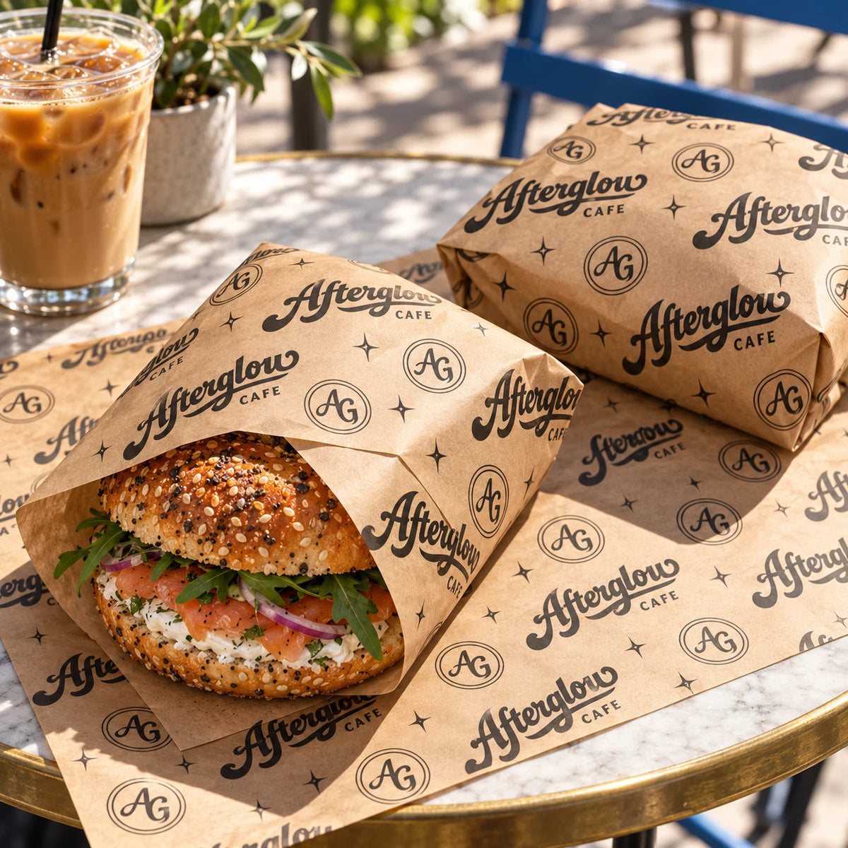 Custom Colored Food Wrapping Paper — 60gsm