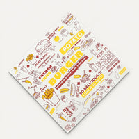 Ready-to-Ship Printed Food Wrapping Paper — 900 Sheets