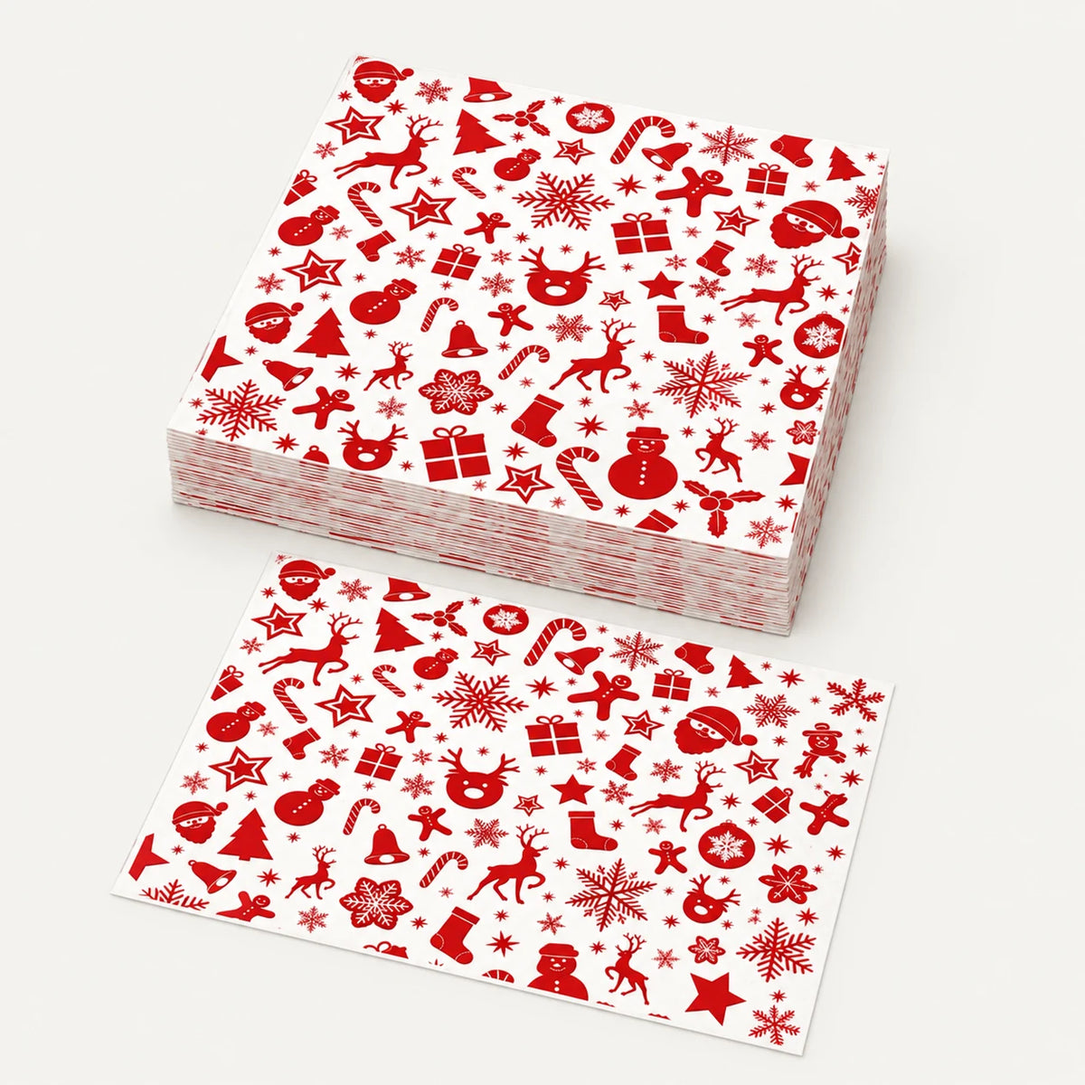Ready-to-Ship Printed Food Wrapping Paper — 900 Sheets