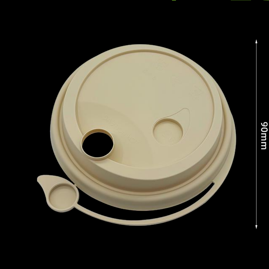 Ready to Ship 90mm One-Piece Plug PP Cup Lids