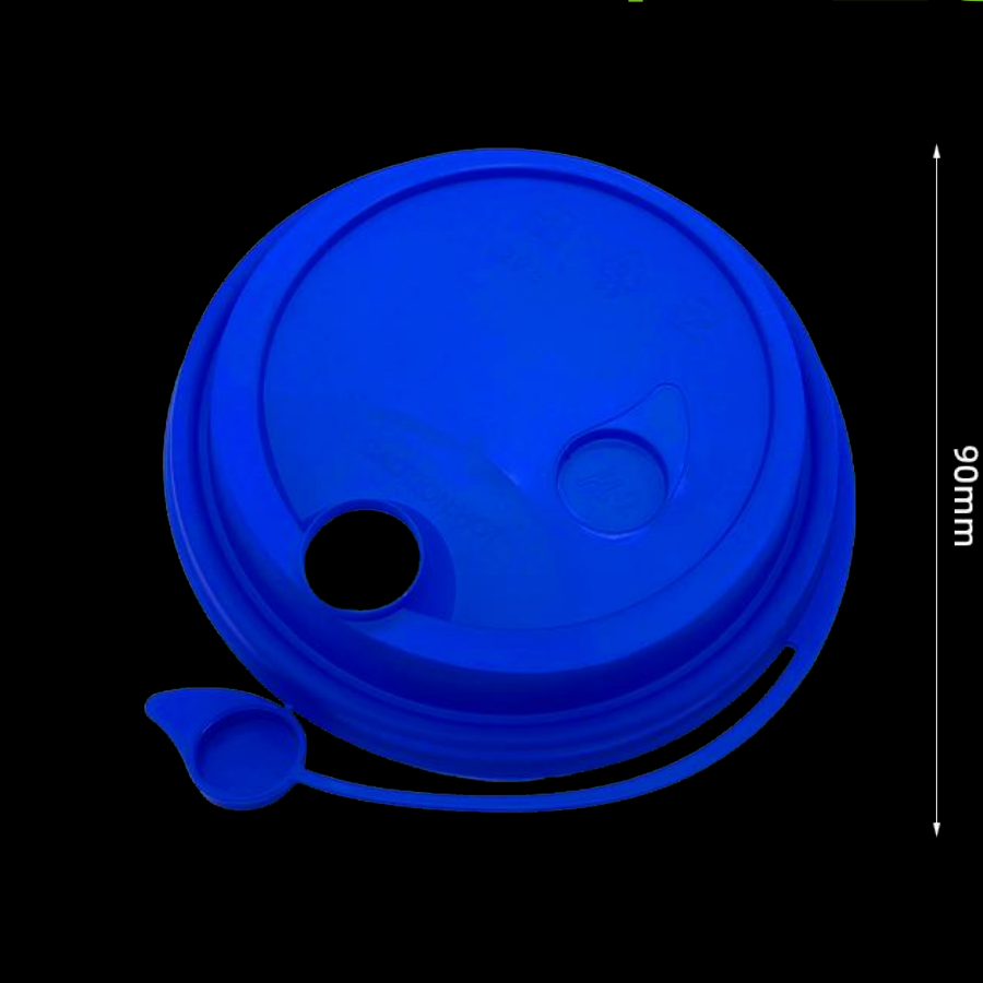Ready to Ship 90mm One-Piece Plug PP Cup Lids