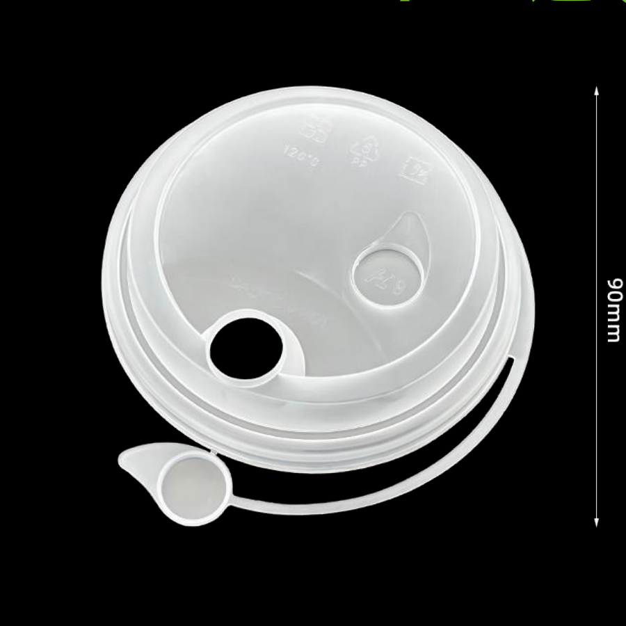 Ready to Ship 90mm One-Piece Plug PP Cup Lids