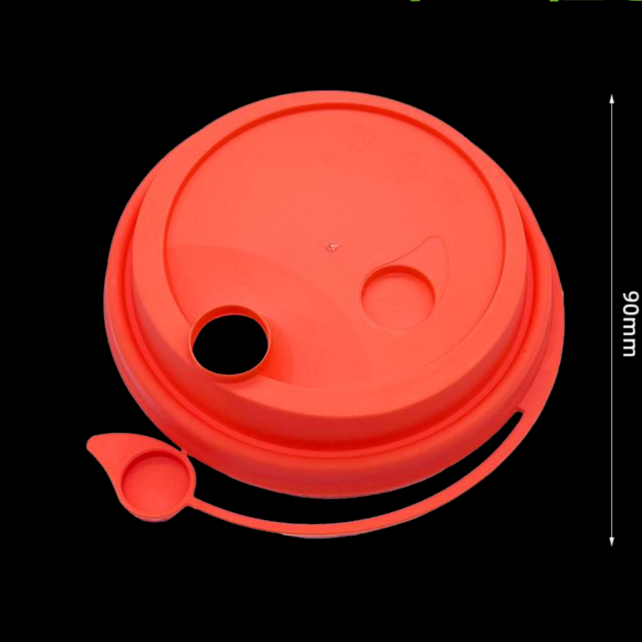 Ready to Ship 90mm One-Piece Plug PP Cup Lids