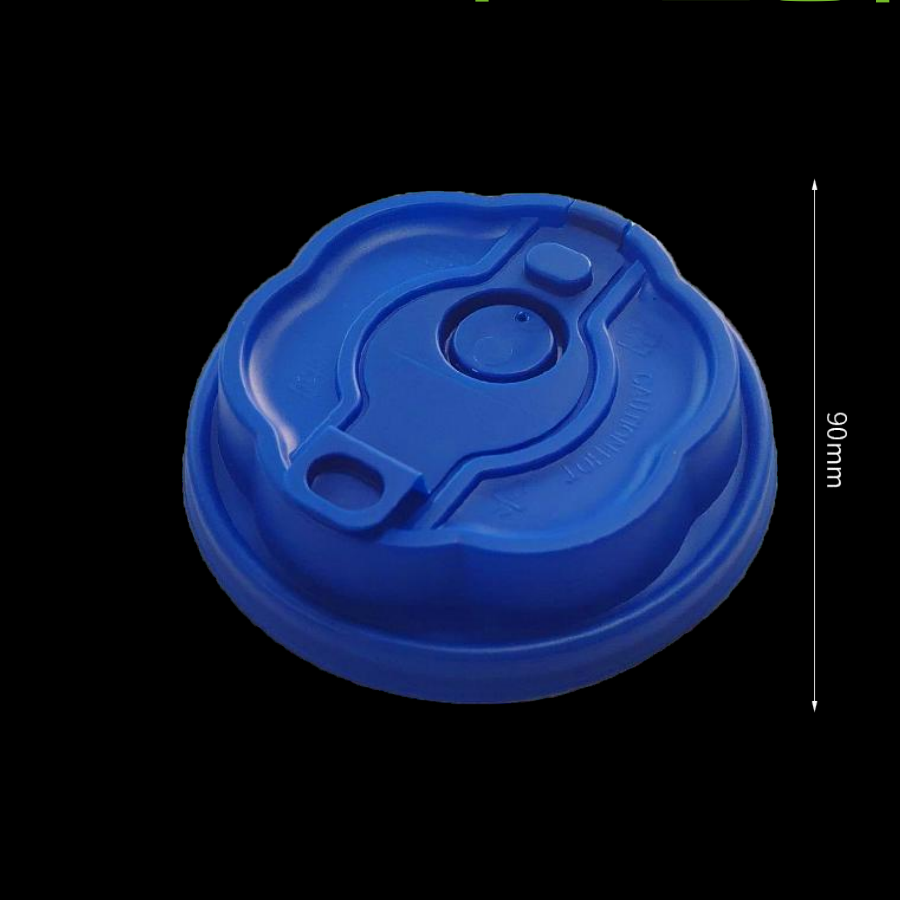 Ready to Ship 90mm Petal Hinged PP Cup Lids