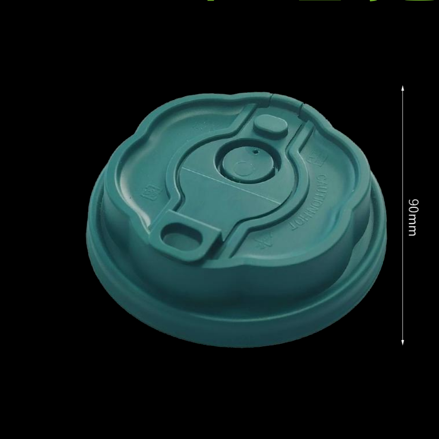 Ready to Ship 90mm Petal Hinged PP Cup Lids
