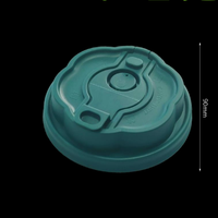 Ready to Ship 90mm Petal Hinged PP Cup Lids