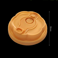 Ready to Ship 90mm Petal Hinged PP Cup Lids