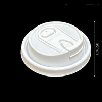 Ready to Ship 80mm Fold-Back Sip PP Cup Lids