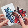 Custom Spot UV Stickers