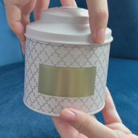 お茶、コーヒー、抹茶、キャンディ用のカスタム丸缶