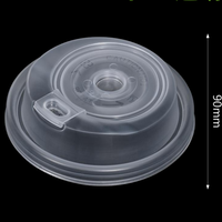 Ready to Ship 90mm Rotating Closure PP Cup Lids