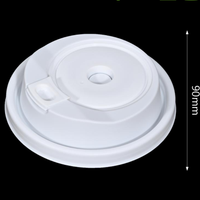 Ready to Ship 90mm Rotating Closure PP Cup Lids