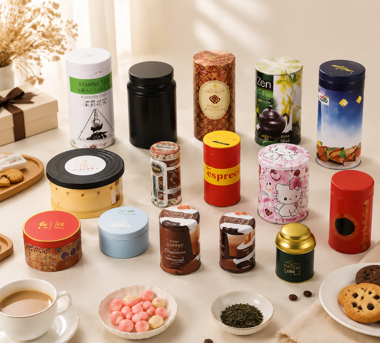 【Sample】 Tin Packaging Sample Pack