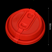 Ready to Ship 90mm Shield Flip PP Cup Lids
