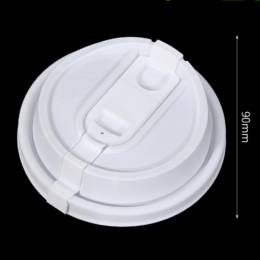 Ready to Ship 90mm Shield Flip PP Cup Lids