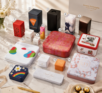 Cajas Cuadradas de Hojalata Personalizadas Latas Metálicas