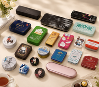 Cajas Cuadradas de Hojalata Personalizadas Latas Metálicas