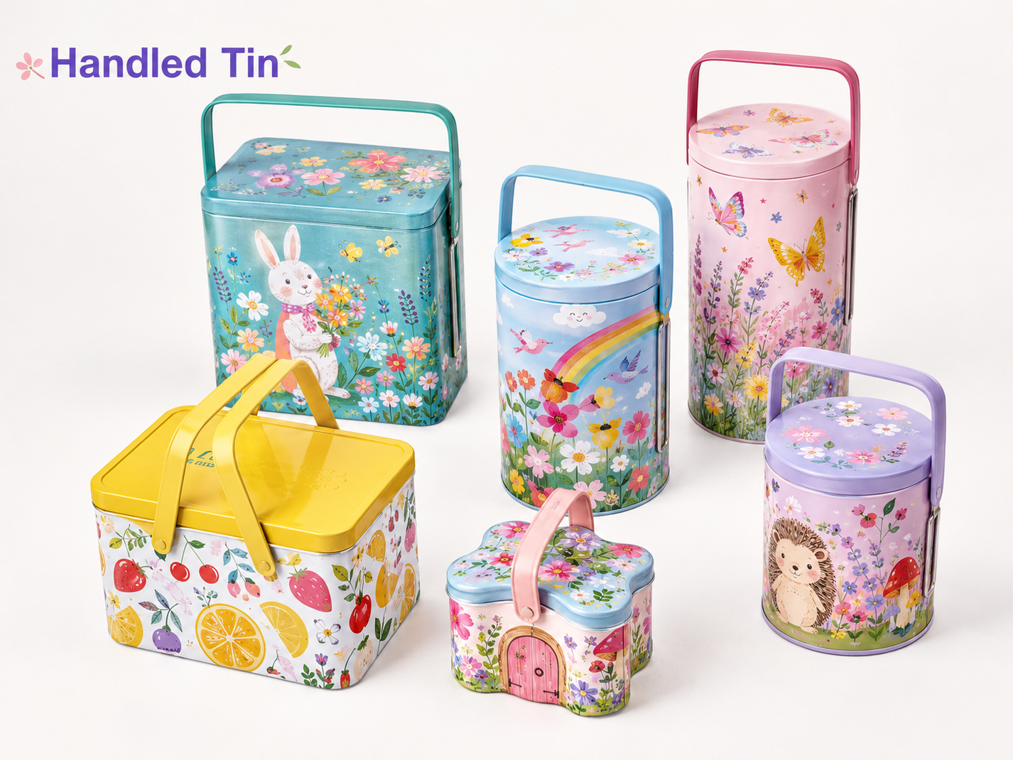 Custom Handled Tins