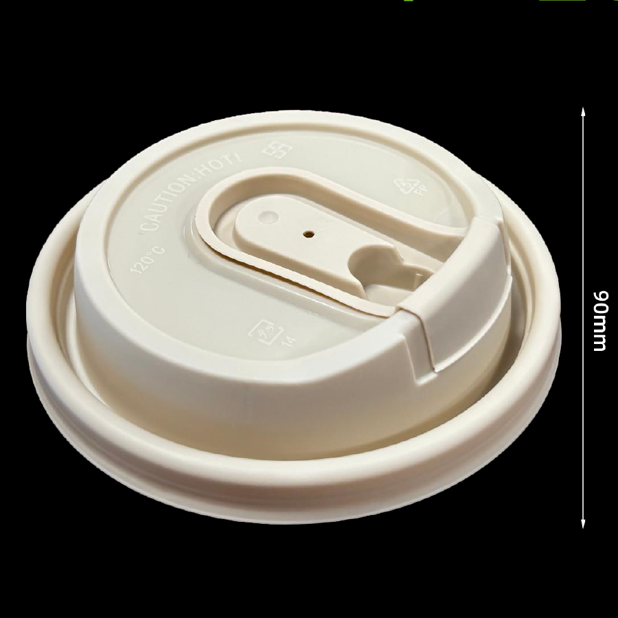 Ready to Ship 90mm U-Shaped Sip PP Cup Lids