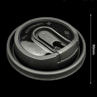 Ready to Ship 90mm U-Shaped Sip PP Cup Lids