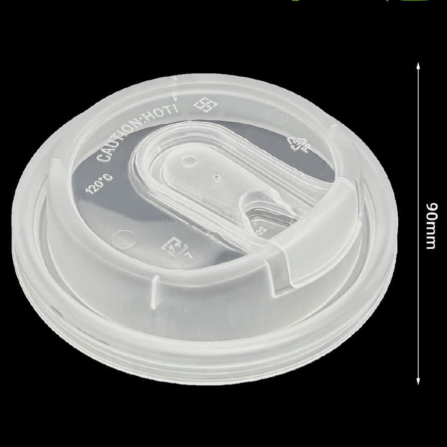 Ready to Ship 90mm U-Shaped Sip PP Cup Lids