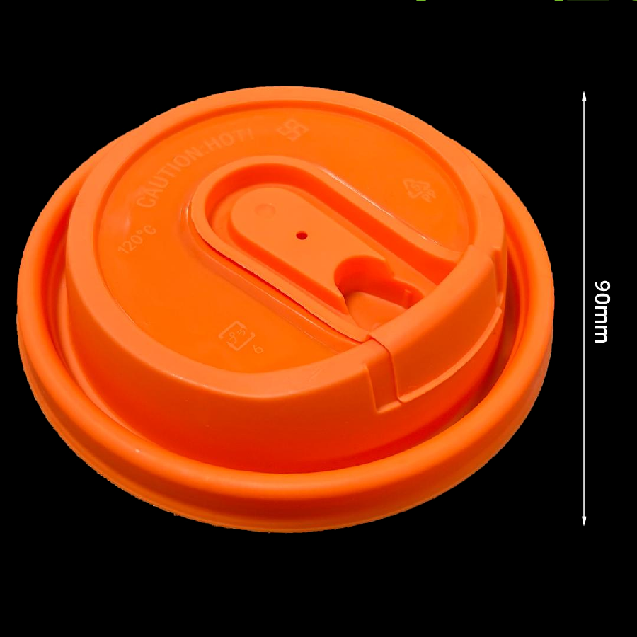 Ready to Ship 90mm U-Shaped Sip PP Cup Lids
