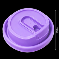 Ready to Ship 90mm U-Shaped Sip PP Cup Lids