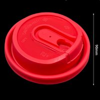Ready to Ship 90mm U-Shaped Sip PP Cup Lids