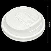Ready to Ship 90mm U-Shaped Sip PP Cup Lids