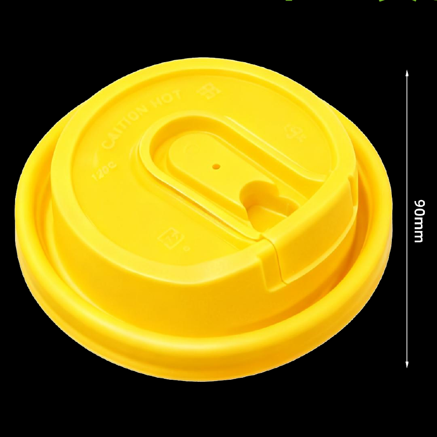 Ready to Ship 90mm U-Shaped Sip PP Cup Lids