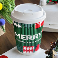 Custom Branded Corrugated Paper Coffee Cups