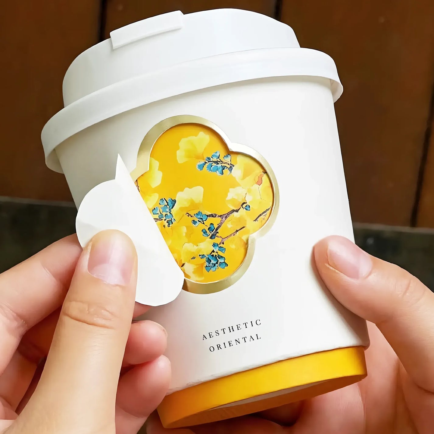Custom Die-Cut Window Paper Cups