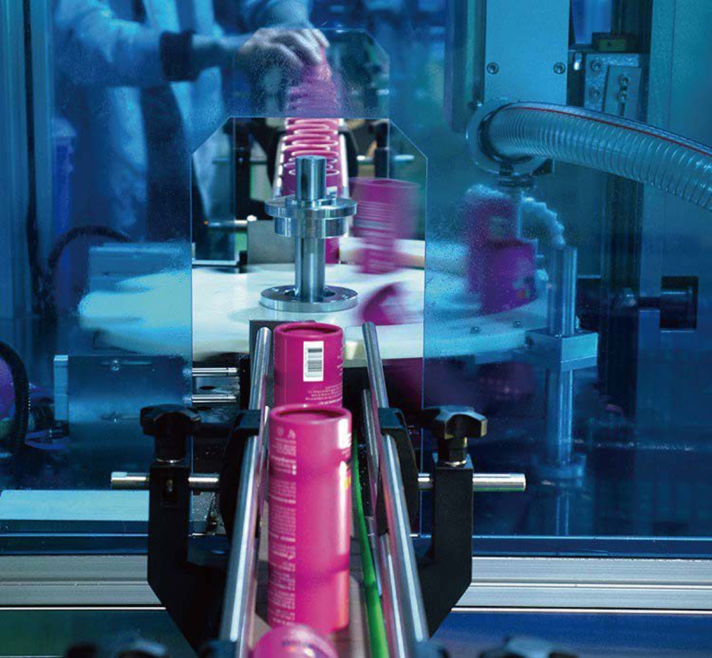 Paper tube production line